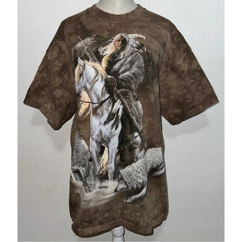Vintage 2003 The Mountain Native American Tshirt - Picture 2 of 8